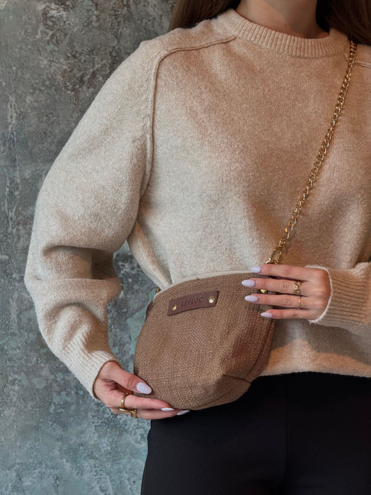 Bolso Lilbag marrón claro