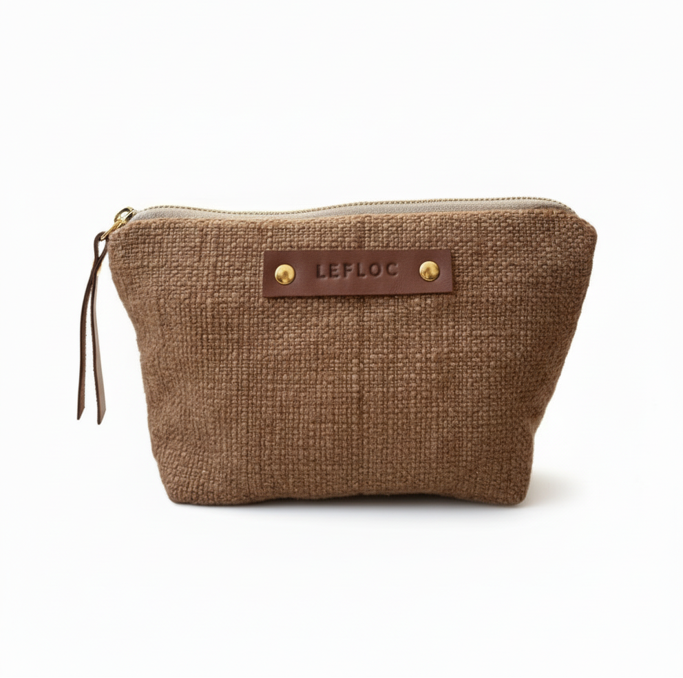 Neceser marrón claro