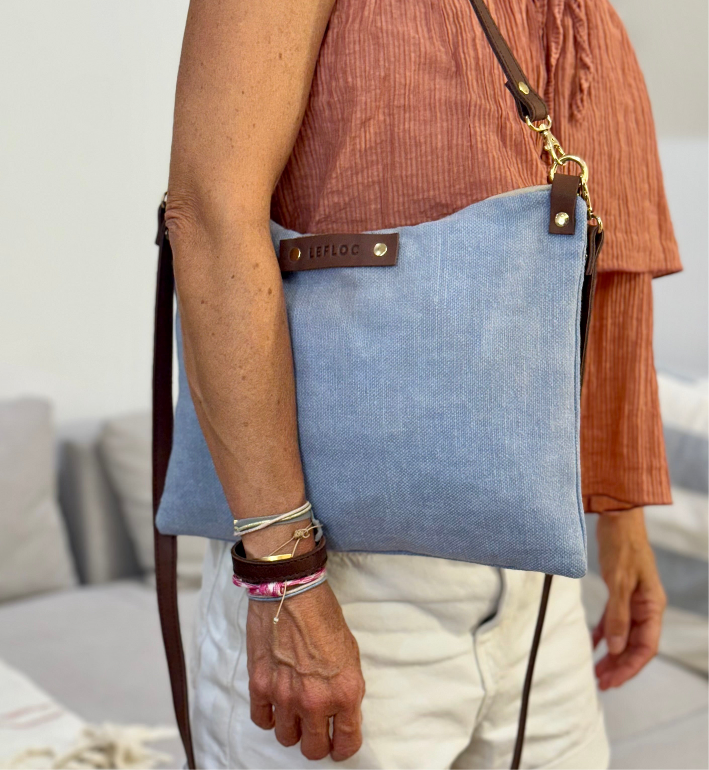 Bolso Nares azul vigoré