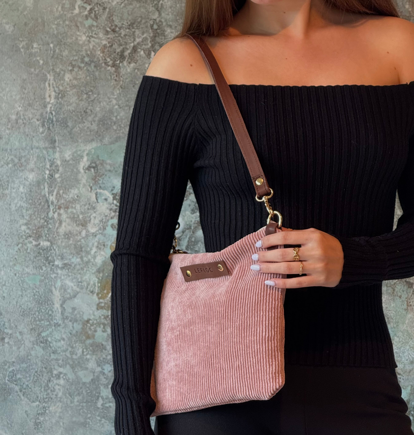 Bolso Lili rosa pana