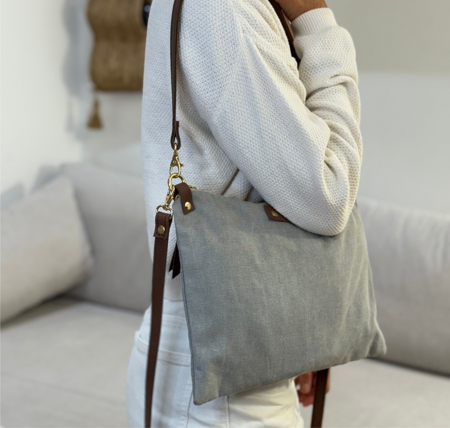 Bolso Nares gris