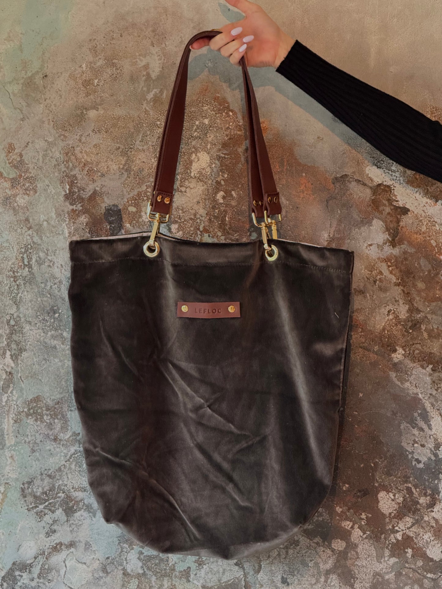 Bolso Mina terciopelo