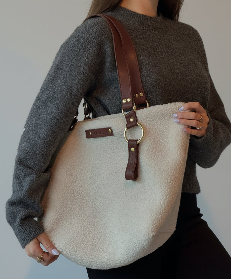 Bolso Paula borreguito