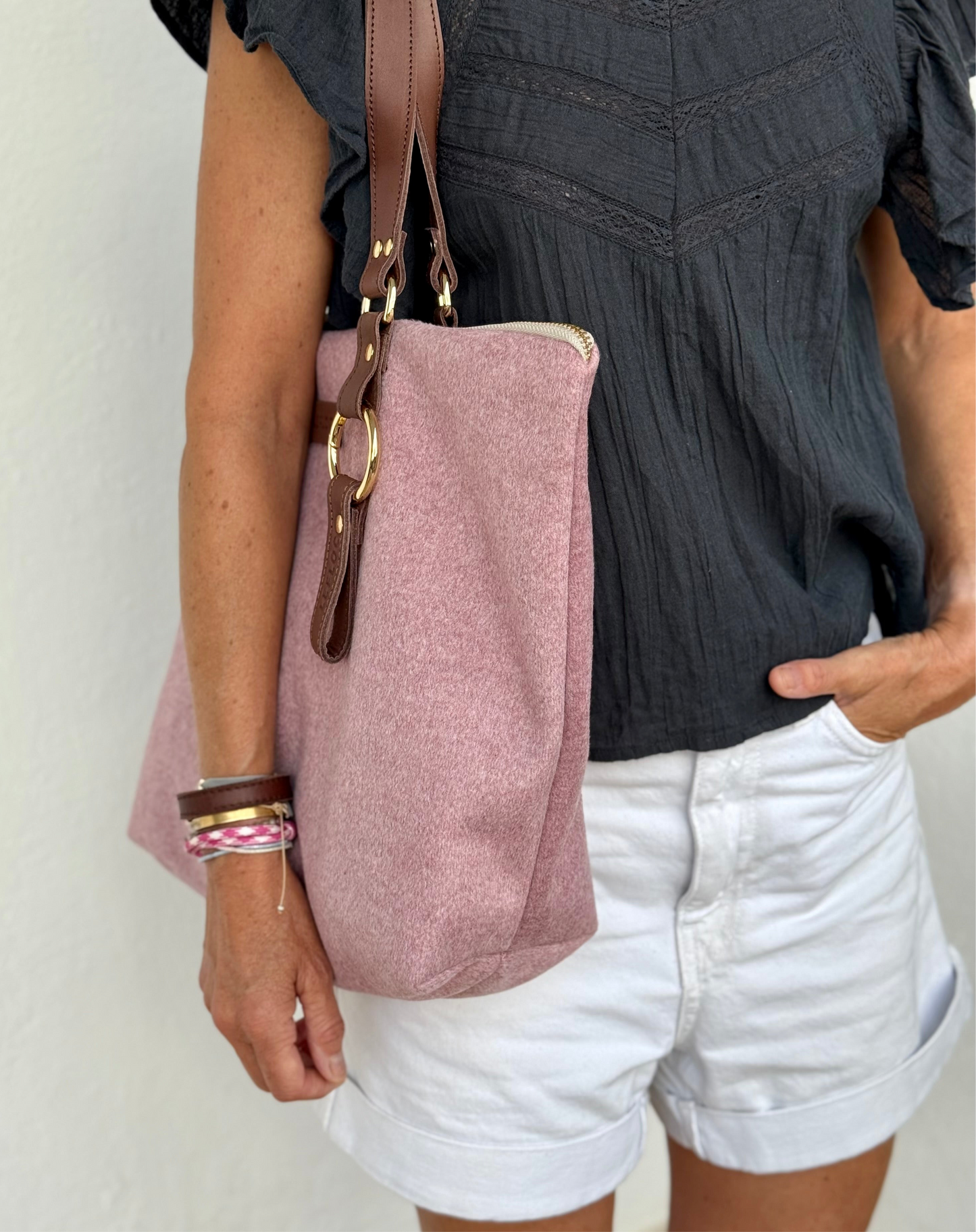 Bolso Paula rosa