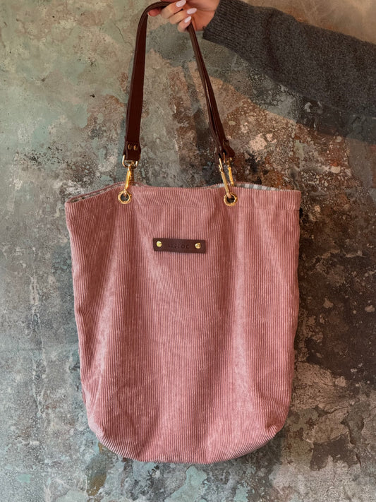 Bolso Mina rosa pana