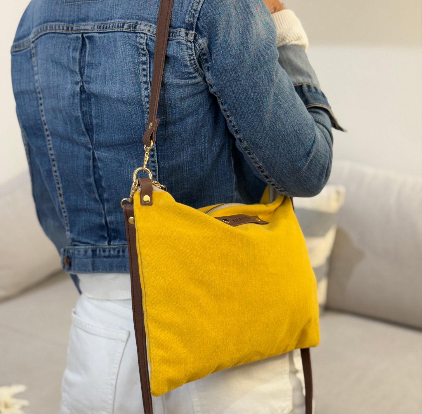 Bolso Nares mostaza