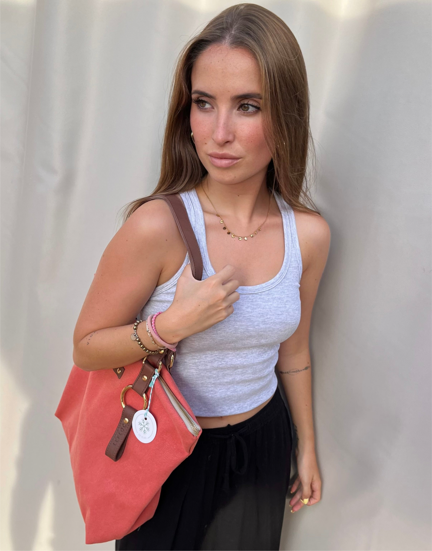 Bolso Paula salmón