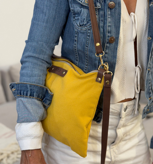 Bolso Nares mostaza