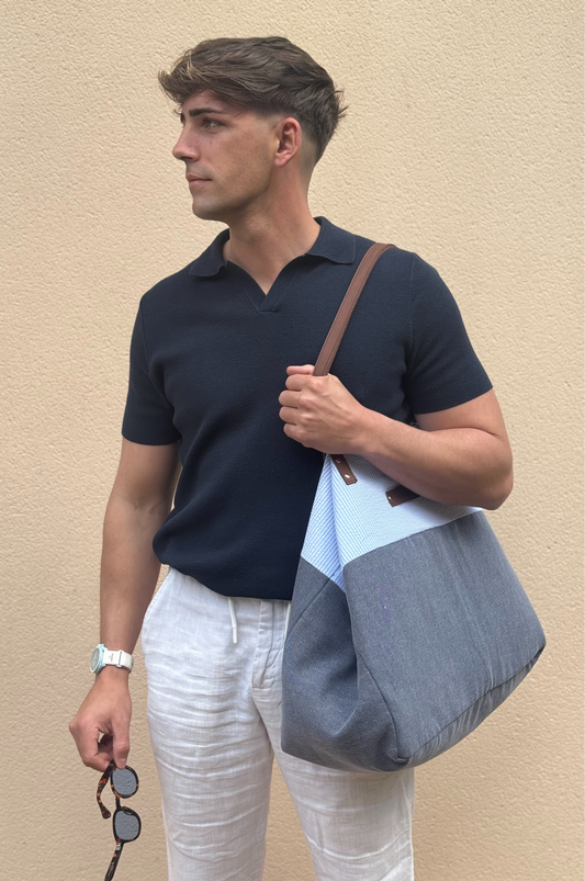 Bolso Clet azul