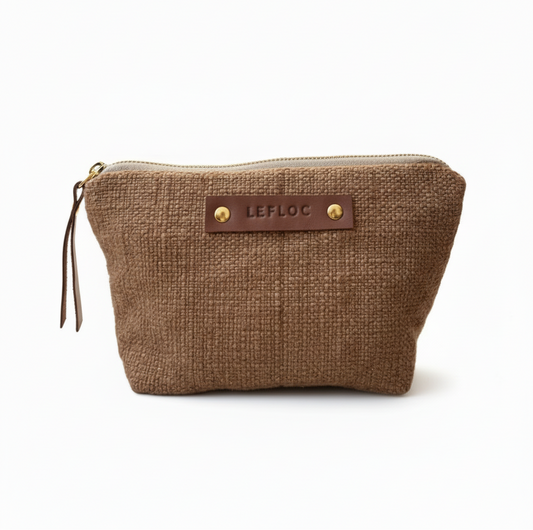 Neceser marrón claro