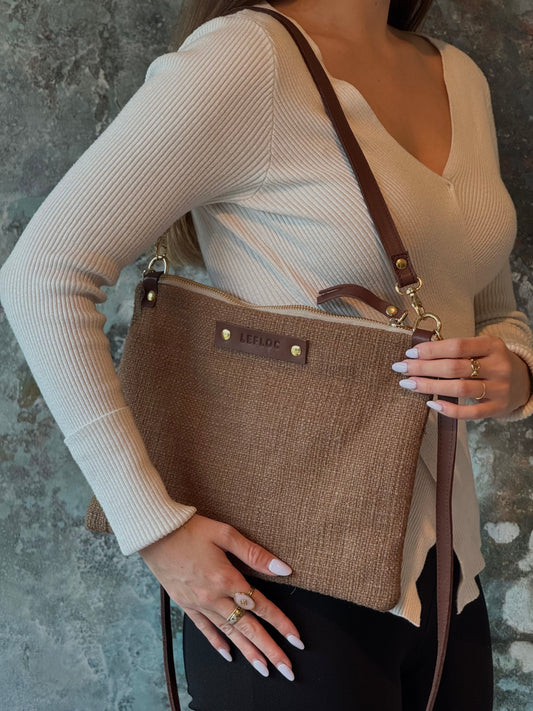 Bolso Nares marrón claro