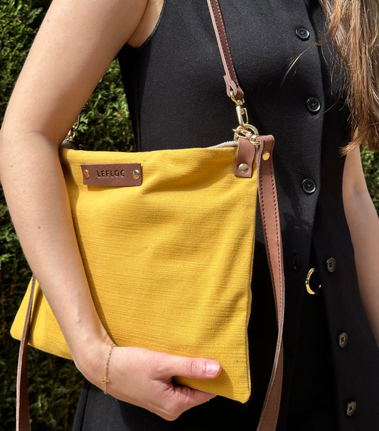 Bolso Nares mostaza