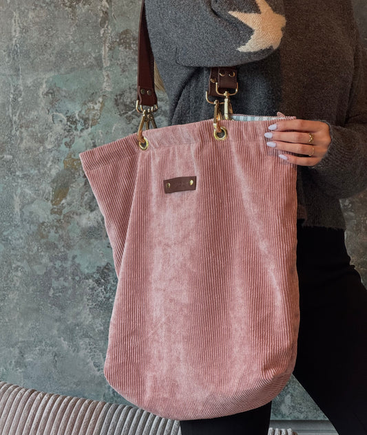 Bolso Mina rosa pana