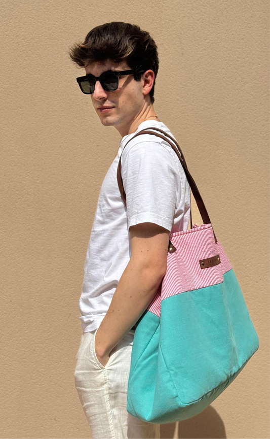 Bolso Clet turquesa