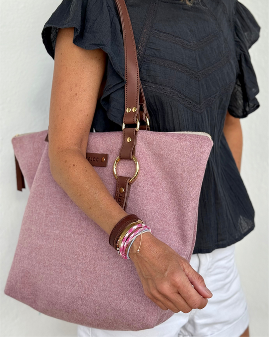 Bolso Paula rosa
