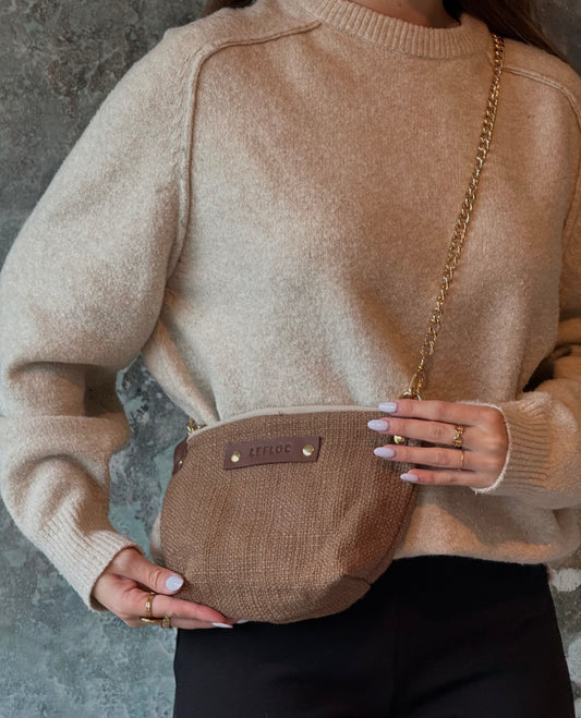 Bolso Lilbag marrón claro