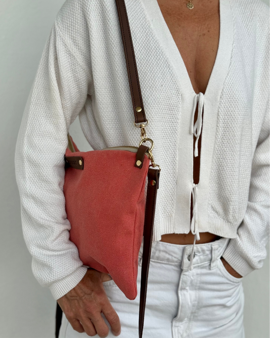 Bolso Nares salmón
