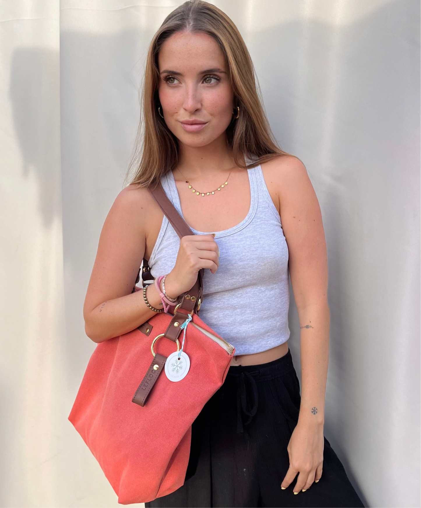 Bolso Paula salmón