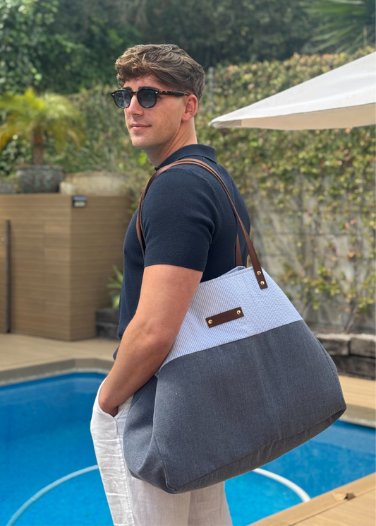 Bolso Clet azul