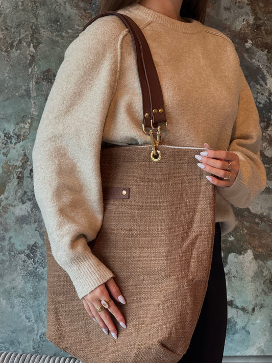 Bolso Mina marrón claro