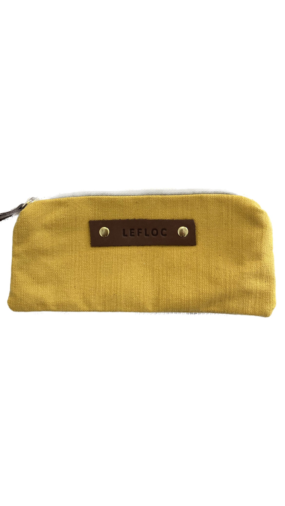 Estuche mostaza