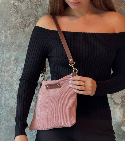 Bolso Lili rosa pana