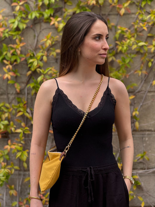 Bolso Lili mostaza