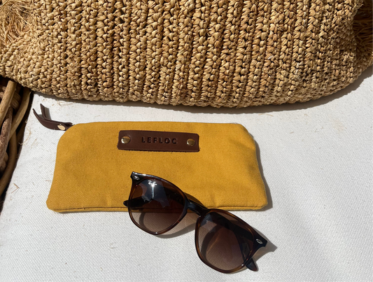 Estuche mostaza