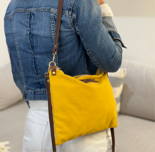 Bolso Nares mostaza