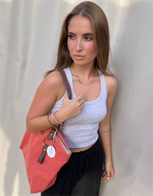 Bolso Paula salmón