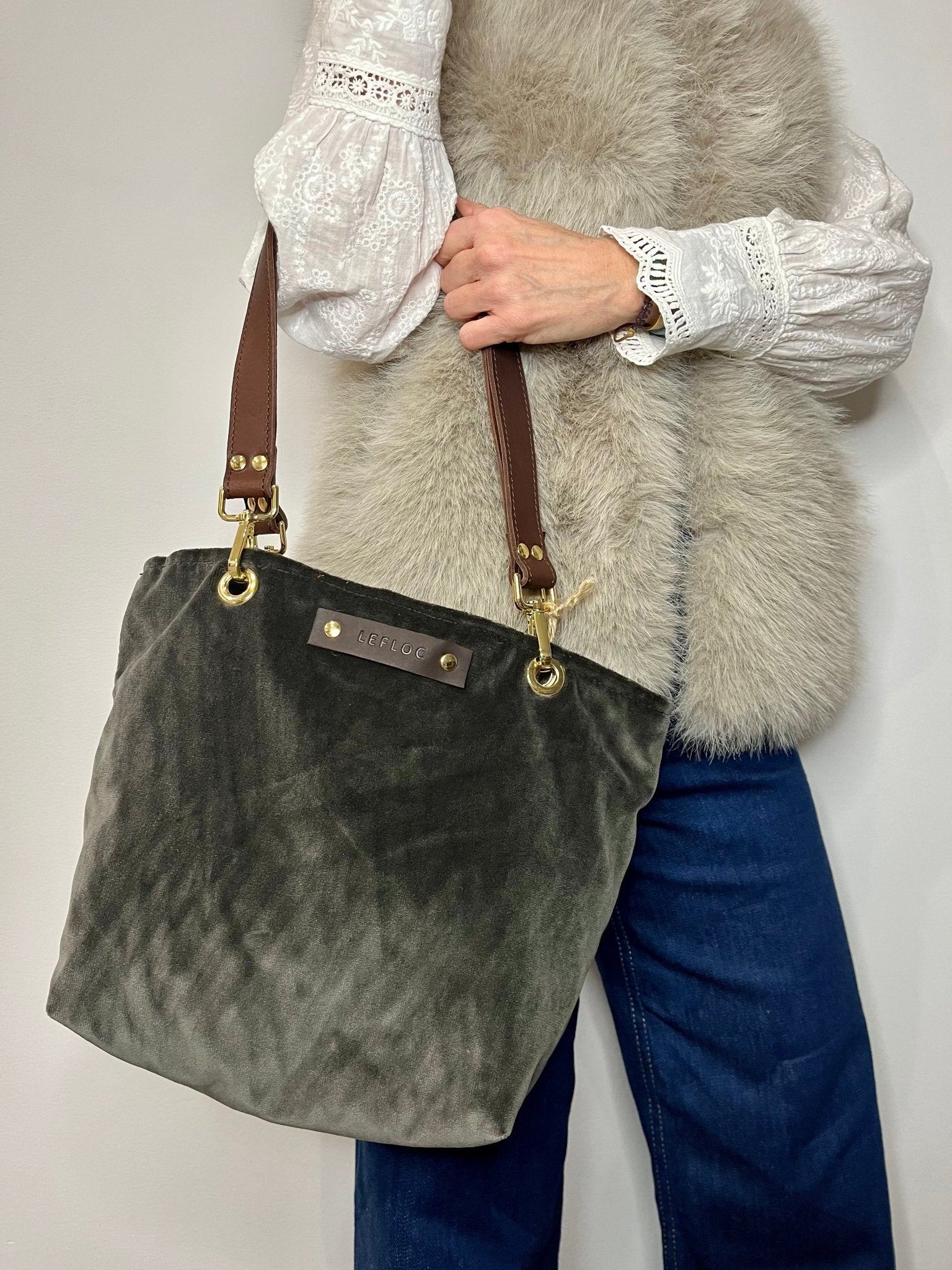 Bolso Mina Terciopelo - LeFloc
